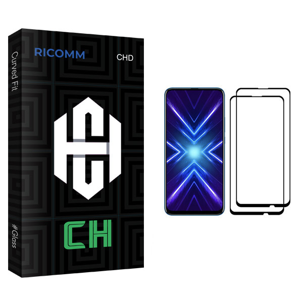 محافظ صفحه نمایش ریکام مدل CH مناسب برای گوشی موبایل آنر 9X بسته دو عددی