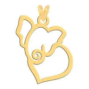 آویز گردنبند طلا 18 عیار زنانه فرشته مدل فیلWNL-000437