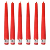 شمع مدل قلمی بسته 6 عددی
