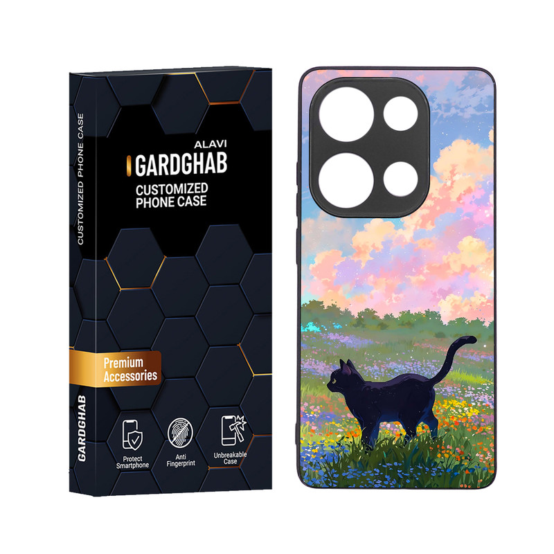 کاور گارد قاب علوی مدل دور ژله ای مناسب برای گوشی موبایل شیائومی Redmi Note 13 Pro 4G