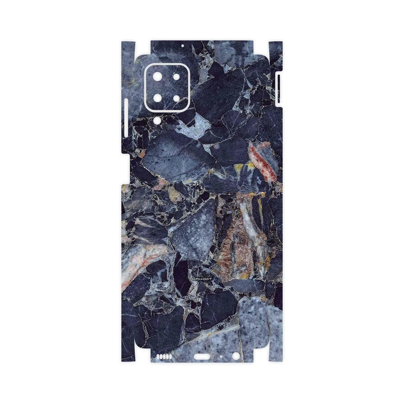 برچسب پوششی ماهوت مدل Broken black marble-FullSkin مناسب برای گوشی موبایل سامسونگ Galaxy M12