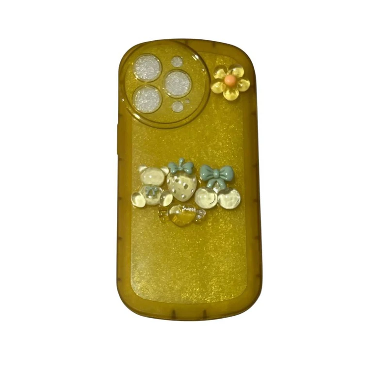 کاور مدل  ژله ایی طرح عروسکی مناسب برای گوشی موبایل اپل Iphone 14 promax