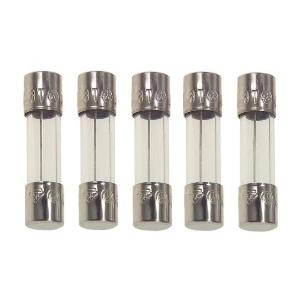 فیوز شیشه ای 3 آمپر مدل 512-2M بسته 5 عددی