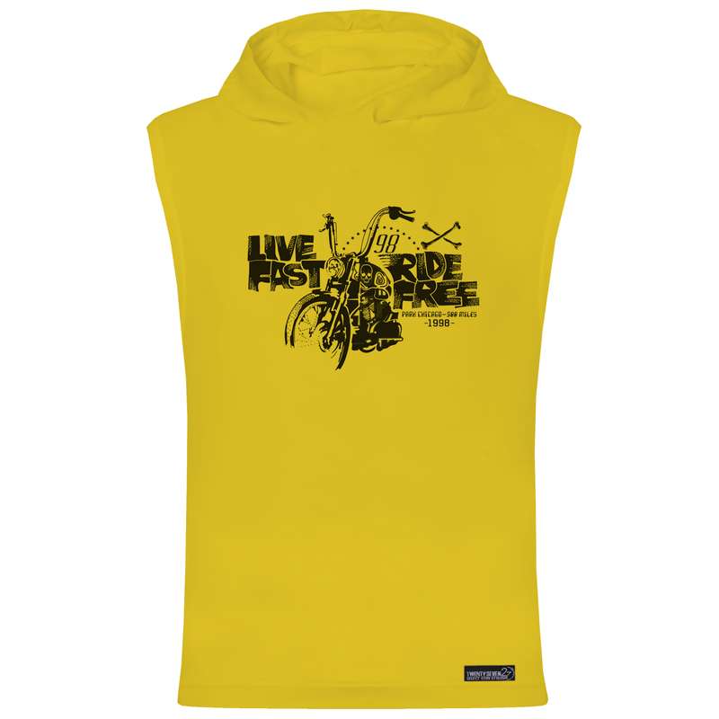 تاپ کلاه دار مردانه 27 مدل RIDE FREE کد WN755