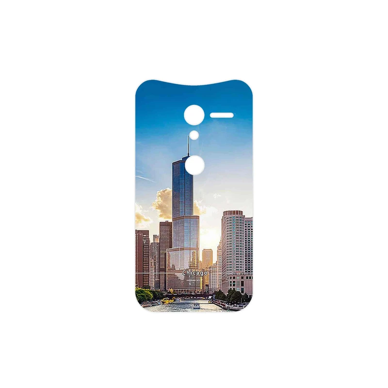 برچسب پوششی ماهوت مدل City of Chicago مناسب برای گوشی موبایل موتورولا Moto X