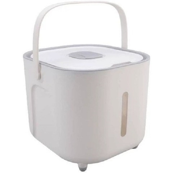 سطل برنج مدل مکعبی کد 1369n 2181 ظرفیت 6 کیلوگرم