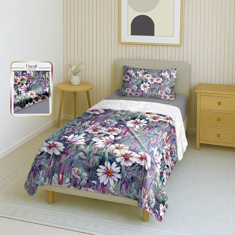 سرویس ملحفه یک نفره 3 تکه پامیل مدل RI930SS