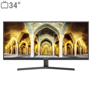 Master Tech PA345UQ 34 Inch UltraWide QHD Rapid IPS Gaming Monitor, 165Hz, 21:9, Built-in Speaker, HDMI, DisplayPort, USB, Headphone Jack