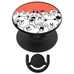 پایه نگهدارنده گوشی موبایل پاپ سوکت آکام مدل APSC0001775 به همراه پاپ کلیپ