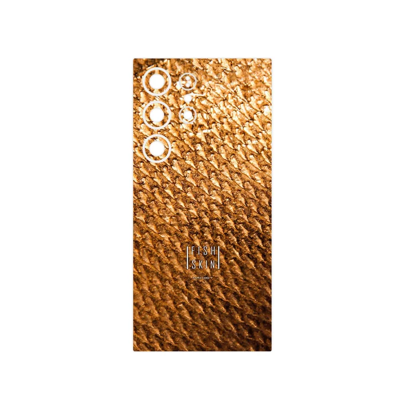 برچسب پوششی ماهوت مدل Fish Skin مناسب برای گوشی موبایل سامسونگ Galaxy S24 Ultra