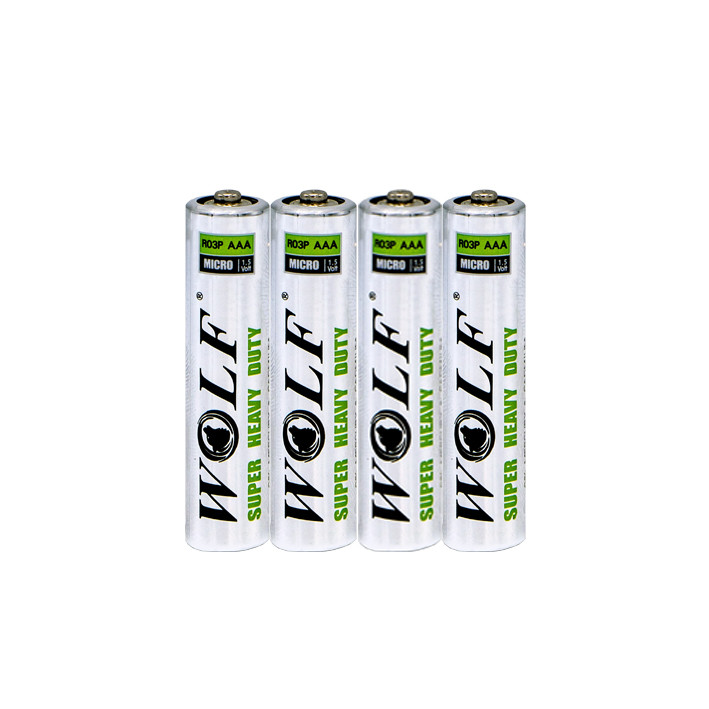باتری نیم قلمی ولف مدل Super Heavy Duty بسته 40 عددی
