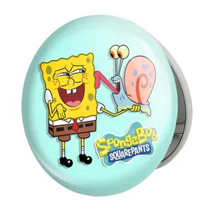 آینه جیبی خندالو طرح باب اسفنجی مدل تاشو کد 24701 