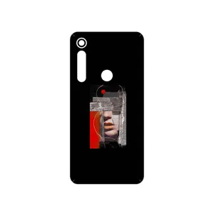 MAHOOT Collage of Mouth Cover Sticker for Motorola One Macro