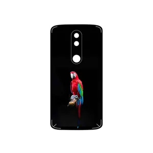 MAHOOT Parrot Cover Sticker for Motorola Moto X Force