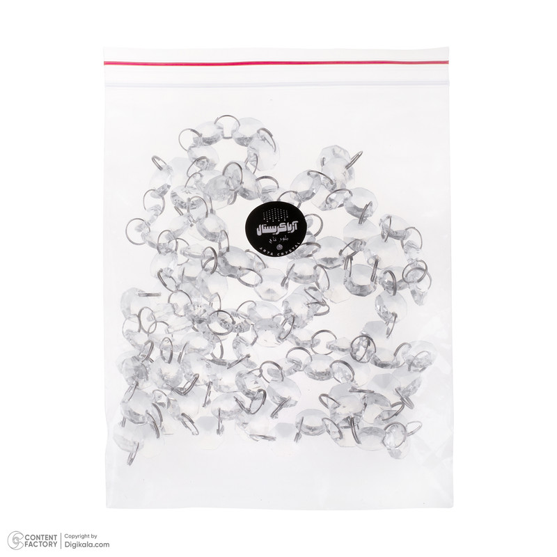 کریستال لوستر آریا کریستال مدل ARB-10M طول 10 متری ( 5 ریسه دو متری)