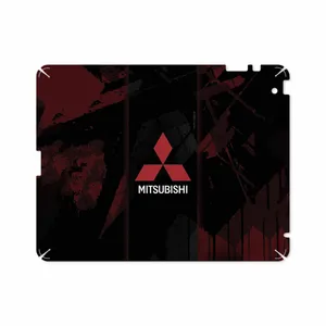 MAHOOT Mitsubishi Motor Cover Sticker for Apple iPad 2 2011 A1397