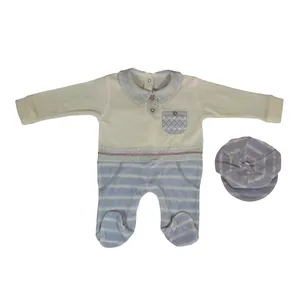 ست سرهمی و کلاه نوزادی کد 311