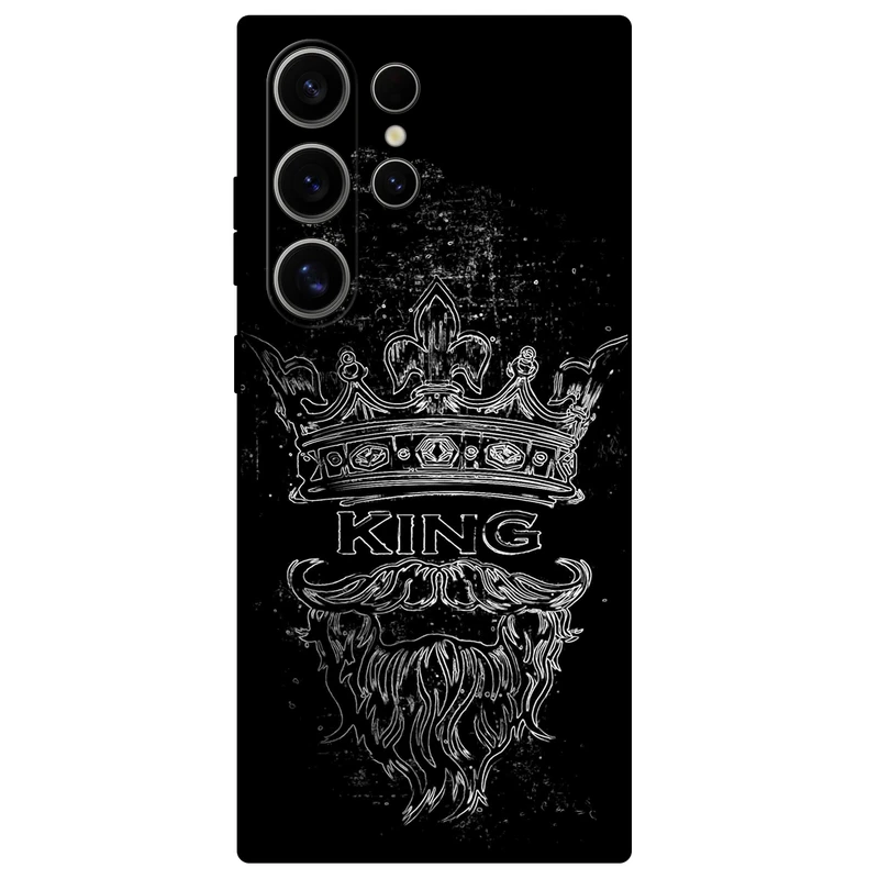 کاور مگافون طرح پادشاه مدل 1896 مناسب برای گوشی موبایل سامسونگ Galaxy S24 Ultra