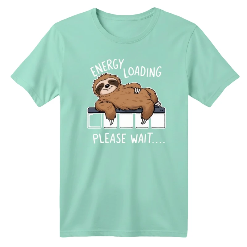 تی شرت آستین کوتاه بچگانه مدل تنبل