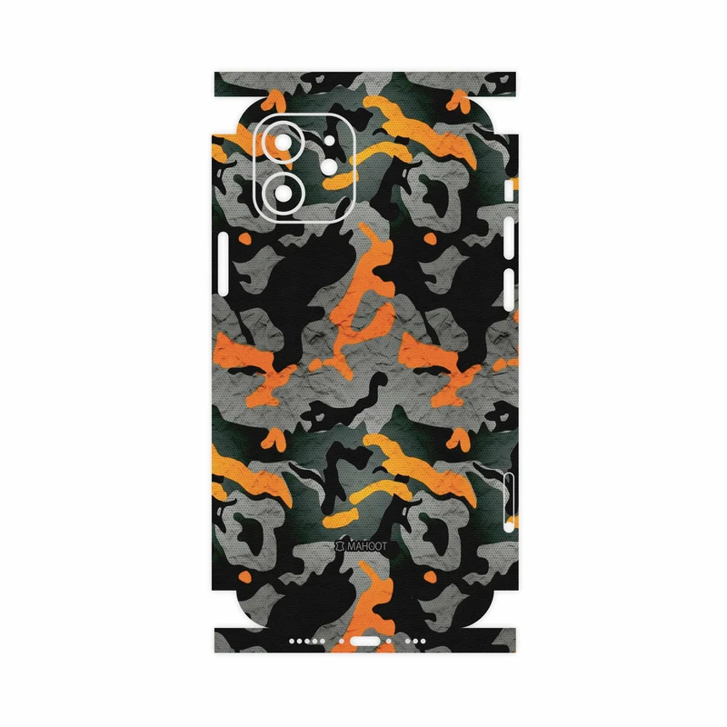 برچسب پوششی ماهوت مدل Autumn-Army-FullSkin مناسب برای گوشی موبایل اپل iPhone 12