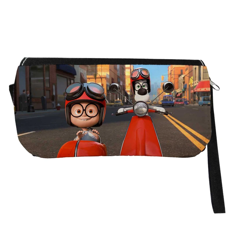 جامدادی طرح آقای پیبادی و شرمن مدل دو زیپ کد TJ273