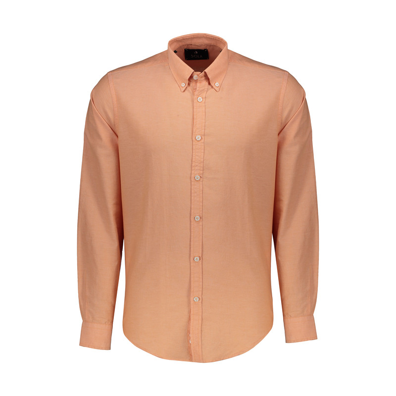 پیراهن مردانه سولا مدل SM420600044-ORANGE
