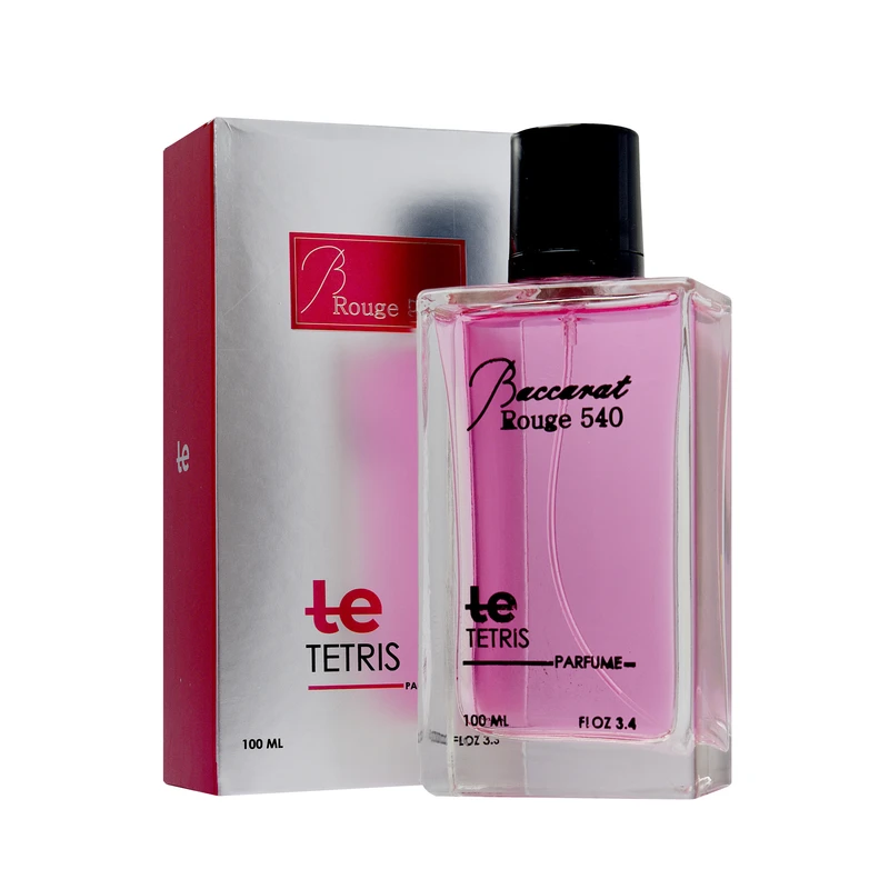 ادوپرفیوم زنانه تتریس مدل باکارات رژ حجم 100 میلی‌ لیتر