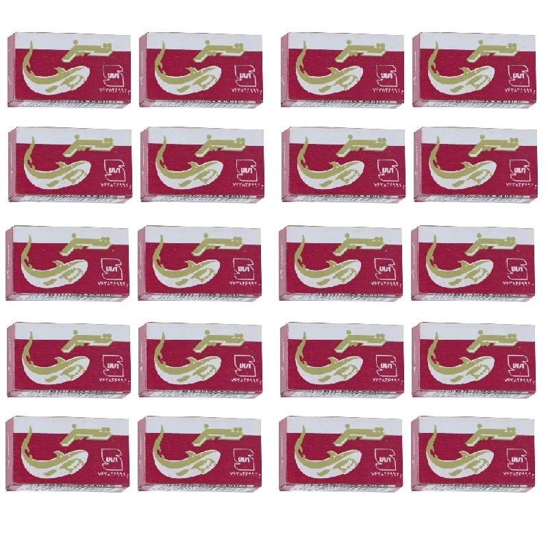 تیغ یدک تیز مدل سنتی مجموعه 20 عددی