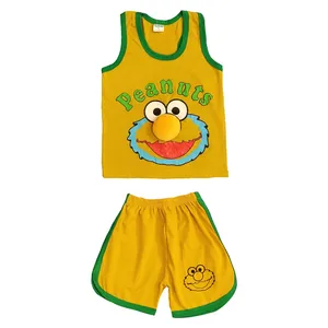 ست تاپ و شلوارک بچگانه مدل R09