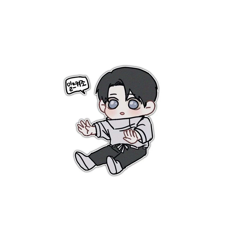 استیکر لپ تاپ و موبایل مدل انیمه طرح جوجوتسو کایسن یوتا اوکوتسو Jujutsu Kaisen Yuta Okkotsu کد 2420