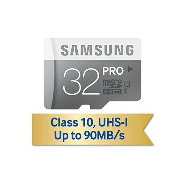 کارت حافظه microSDXC سامسونگ مدل Pro کلاس 10 استاندارد UHS-I سرعت 90MBps  ظرفیت 32 گیگابایت به  همراه آداپتور SD