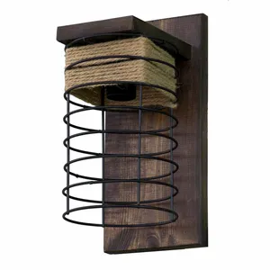 چراغ دیواری مدل سبد استوانه