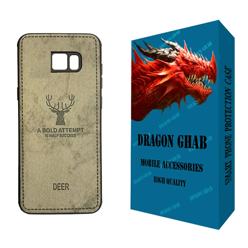 کاور دراگون قاب مدل گوزنی مناسب برای گوشی موبایل سامسونگ Galaxy S6 Edge