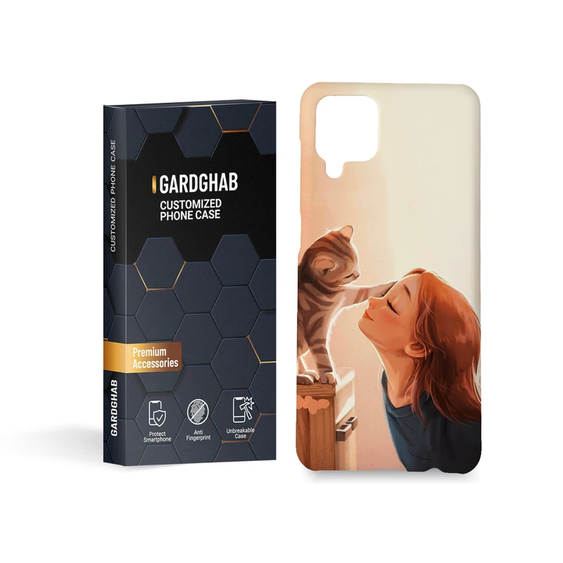 کاور گارد قاب مدل دخترانه مناسب برای گوشی موبایل سامسونگ galaxy a12