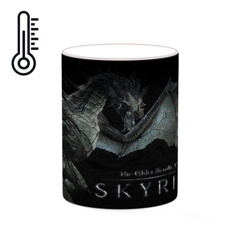 ماگ حرارتی کاکتی مدل بازی The Elder Scrolls Vː Skyrim کد mgh30789