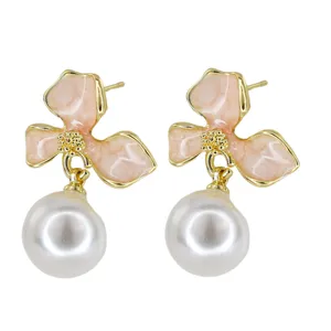 گوشواره میخی زنانه زودیکا مدل گل کد AAC1092