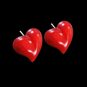 شمع دستساز قلب مجموعه دو عددی