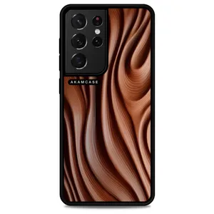 AKAM AMC-WSGS21U-WOOD-6 Cover For Samsung Galaxy S21 Ultra