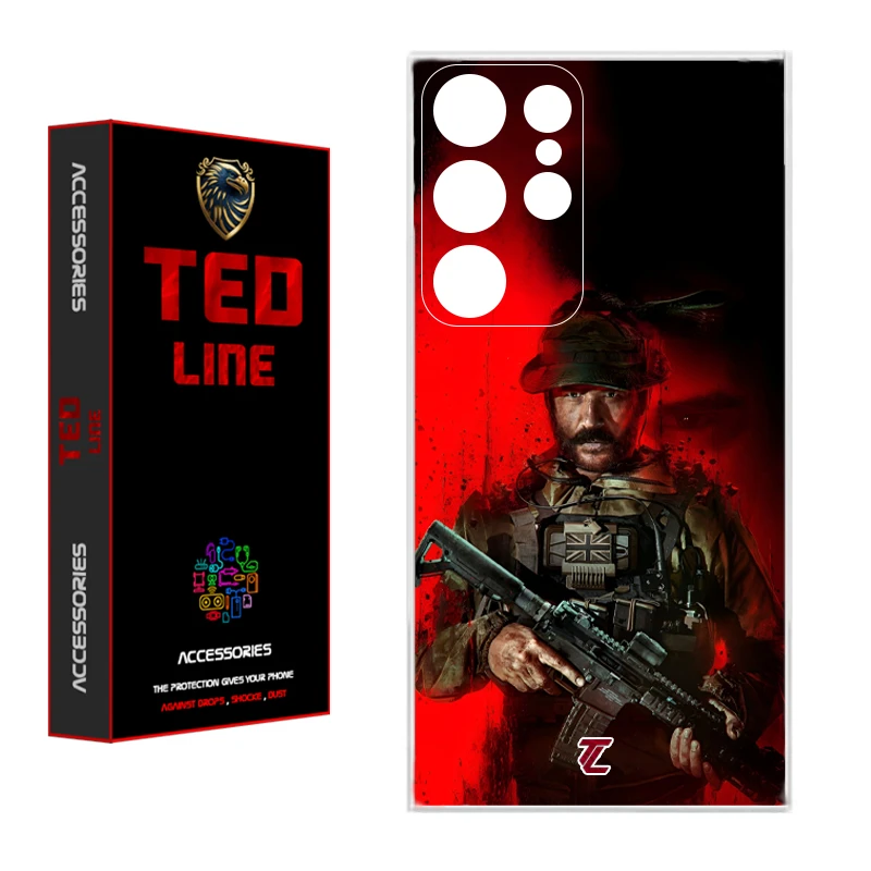 کاور تدلاین طرح کاپیتان پرایس کد 1200 مناسب برای گوشی موبایل سامسونگ Galaxy S21 Ultra