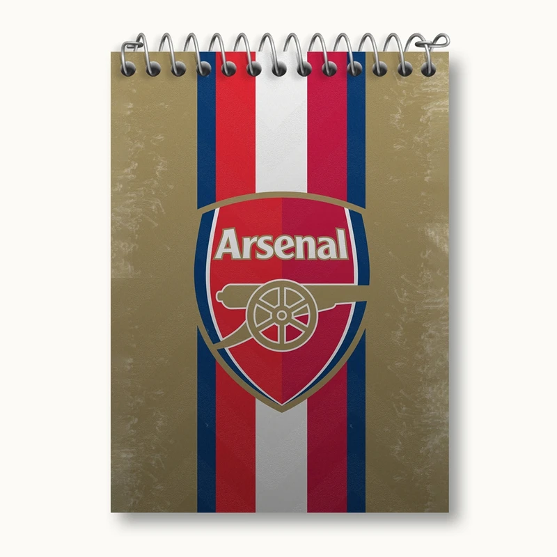 دفتر یادداشت 50 برگ خندالو مدل باشگاه آرسنال کد 27187