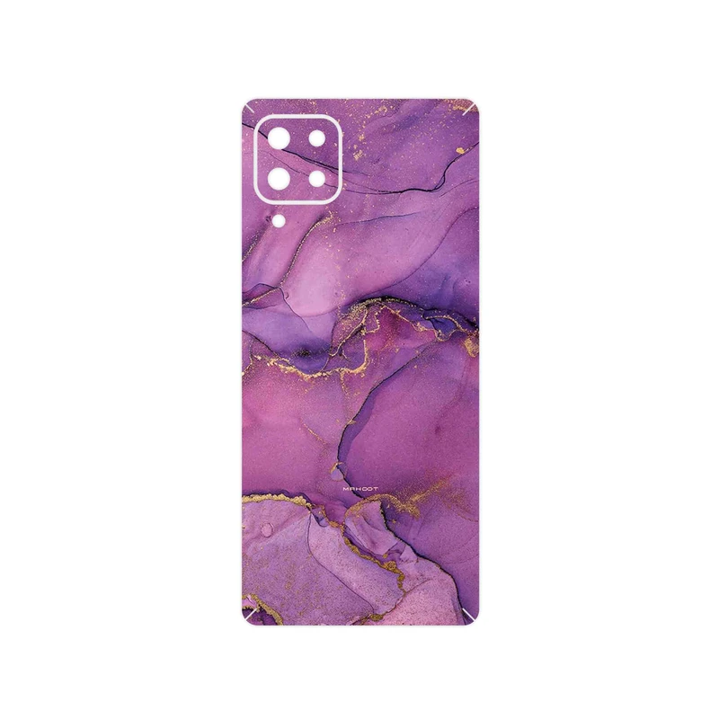 برچسب پوششی ماهوت مدل Purple Marble مناسب برای گوشی موبایل سامسونگ Galaxy M62