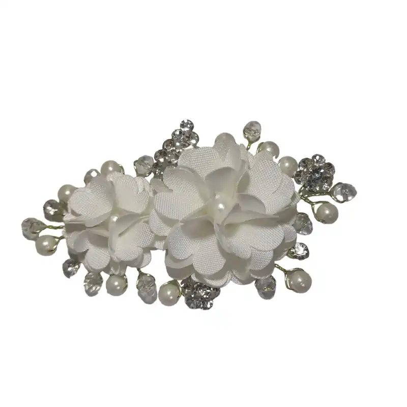 گیره مو زنانه مدل گل مجلسی