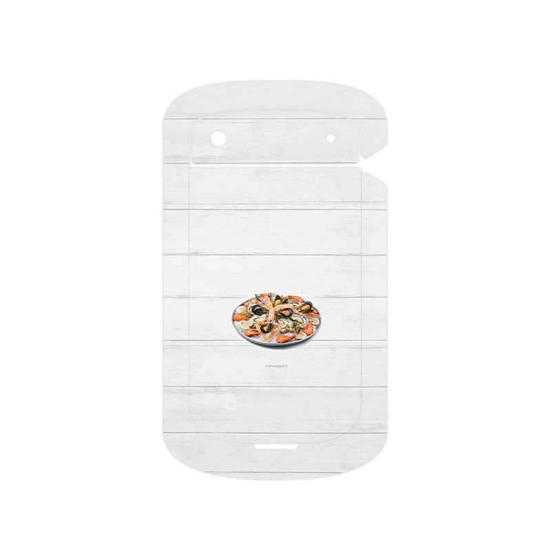 برچسب پوششی ماهوت مدل Seafood مناسب برای گوشی موبایل بلک بری Bold Touch 9900
