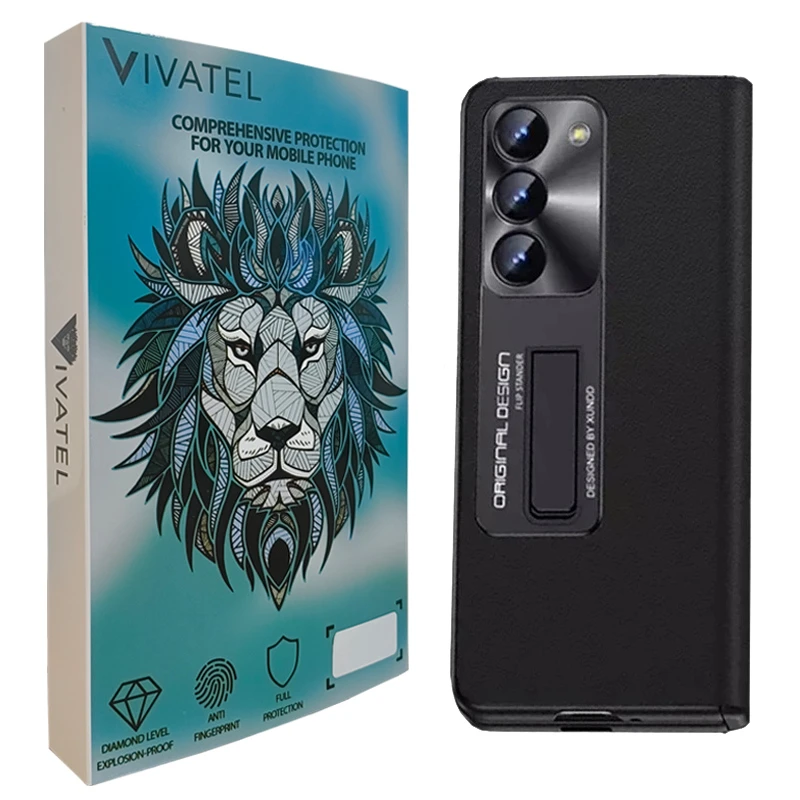 کاور ویواتل مدل XUNOD Leather مناسب برای گوشی موبایل سامسونگ Galaxy Z Fold 5