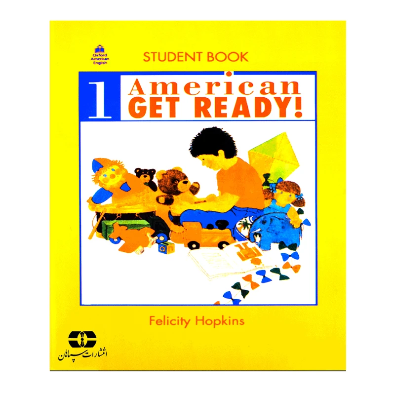 کتاب American Get Ready 1 اثر Felicity Hopkins انتشارات سپاهان
