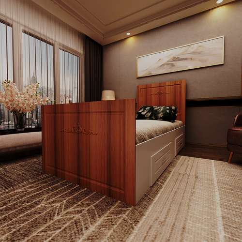      تخت خواب یکنفره اعیان مدل FH400 سایز 90x200 سانتی متر