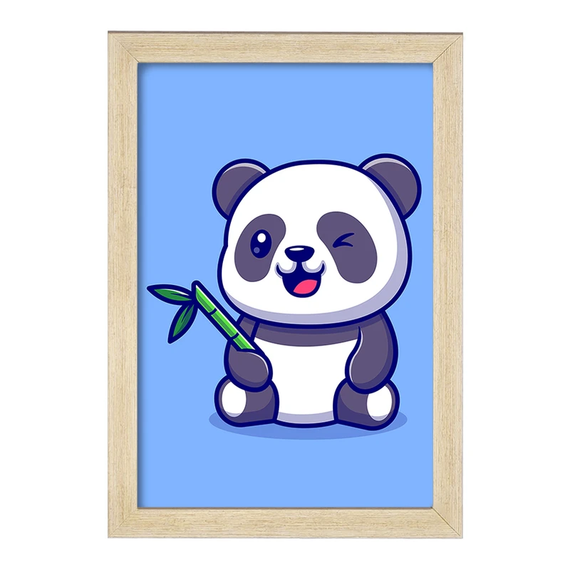 تابلو خندالو مدل حیوانات بامزه پاندا کد 25420