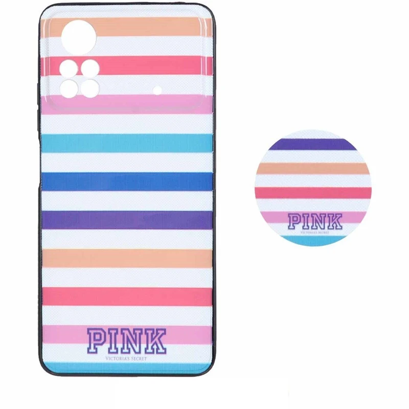 کاور مدل IO کد MJ مناسب برای گوشی موبایل شیائومی Poco X4 Pro به همراه پاپ سوکت 