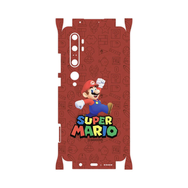 برچسب پوششی ماهوت مدل Super-Mario-Game-FullSkin مناسب برای گوشی موبایل شیائومی MI Note 10 Pro