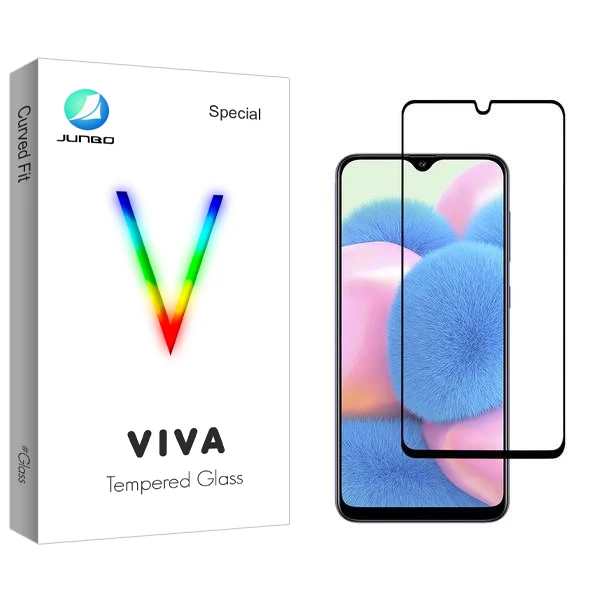 محافظ صفحه نمایش سرامیکی جانبو مدل Viva مناسب برای گوشی موبایل سامسونگ Galaxy A30s